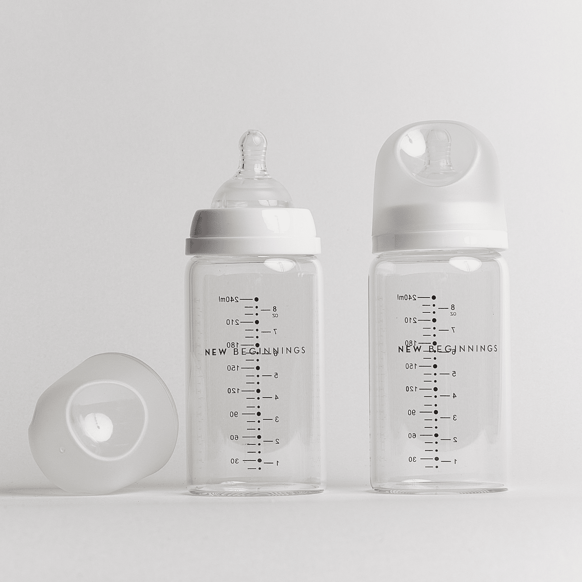 Classic Glass Bottle - 240ml Twin