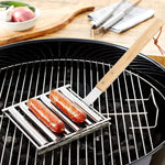 Rouleau à Hotdogs en Acier Inoxydable Rack à Rouleaux de Saucisses
