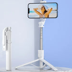 Perche à selfie avec lumière d'appoint LED