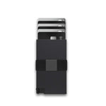 Porte-cartes en aluminium pour homme
