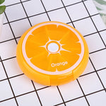 Pilulier Rond Portable Hebdomadaire