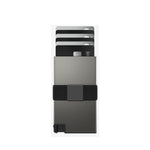 Porte-cartes en aluminium pour homme