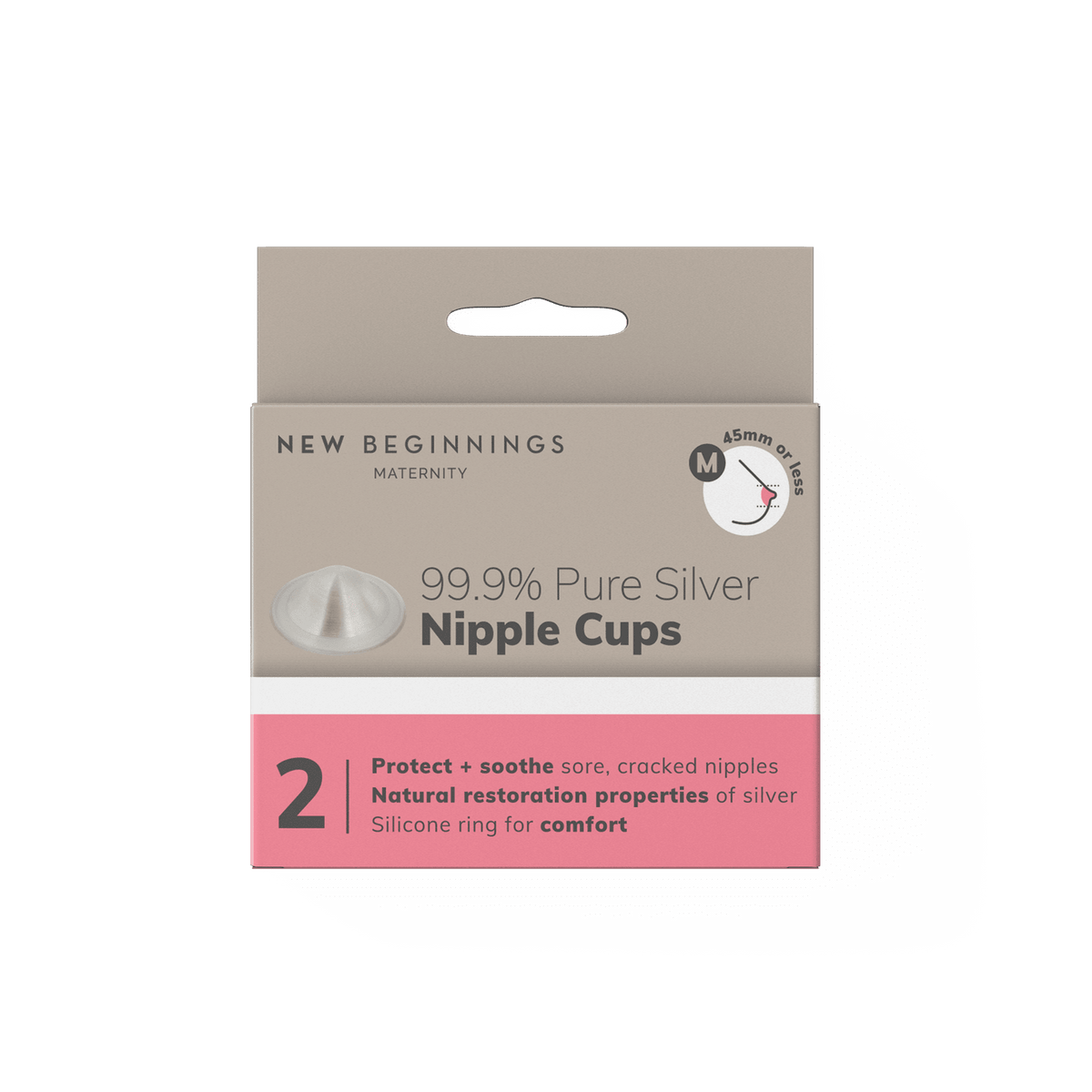 Silver Nipple Cups