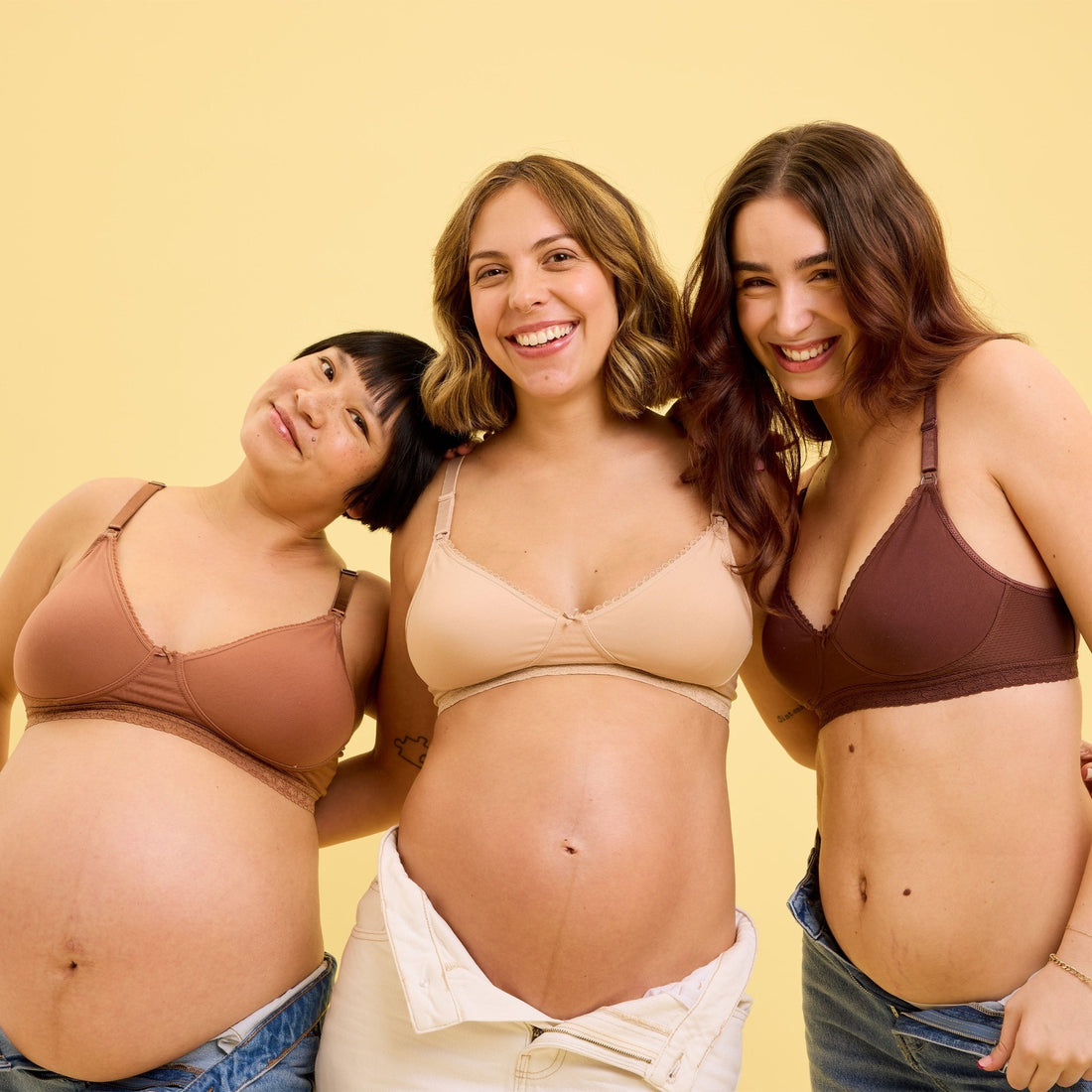 Low Cut Diamond Maternity Bra