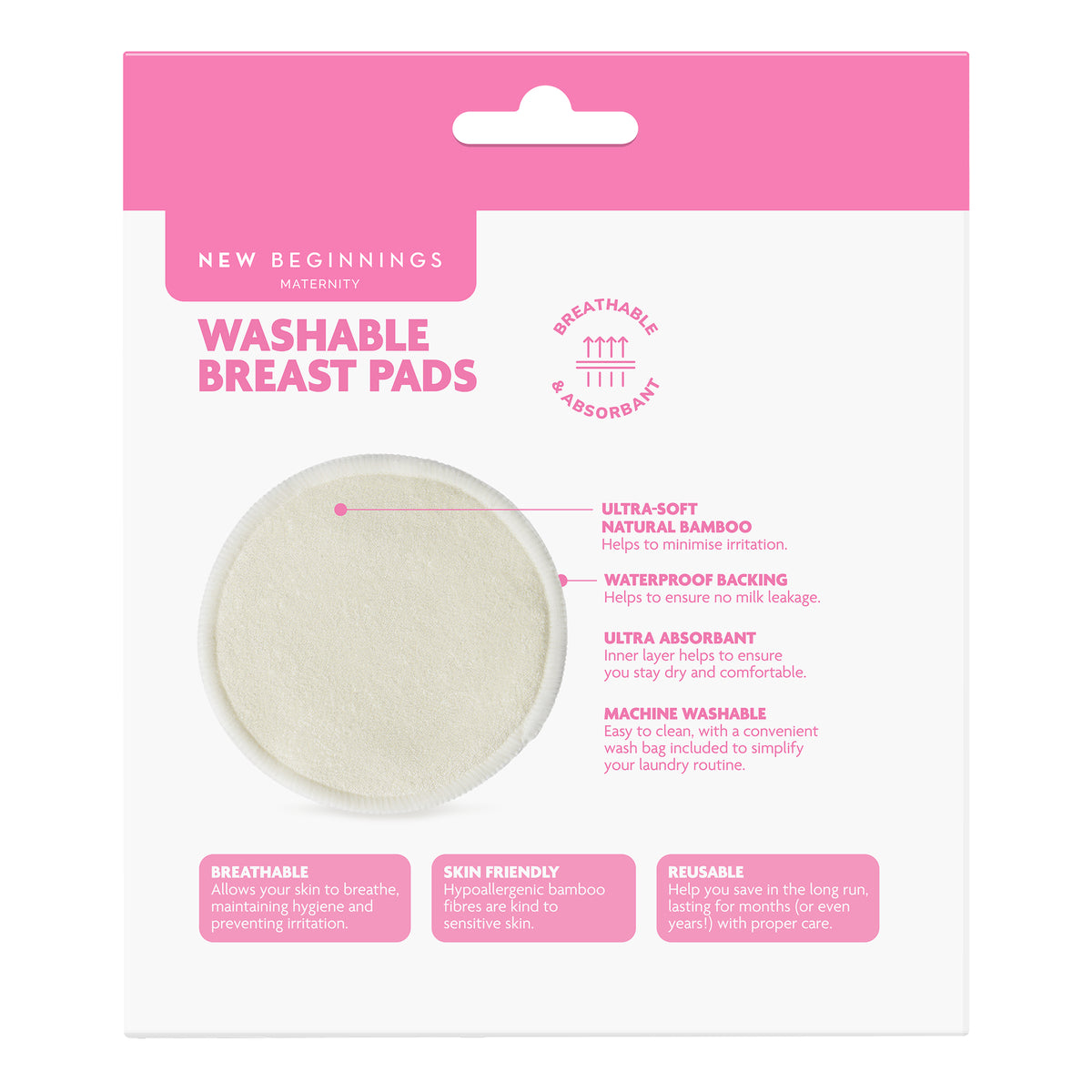Washable Nursing Pads (8pk)