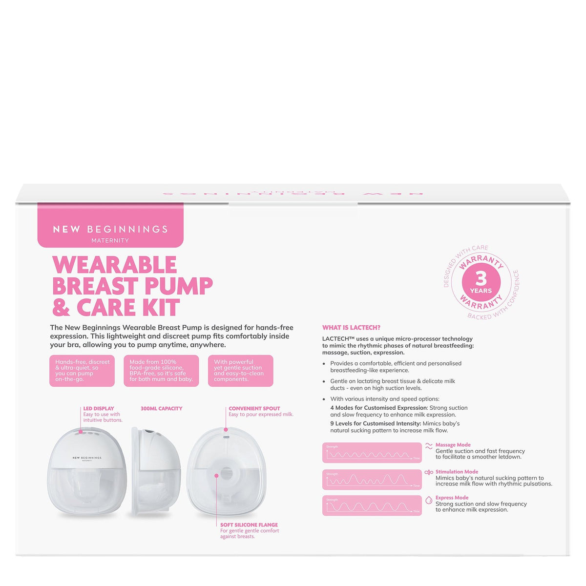 Wearable Breast Pump & Care Kit