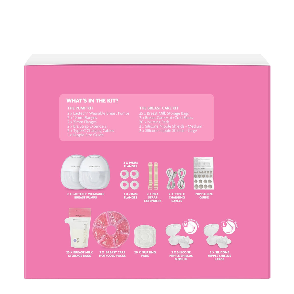 Wearable Breast Pump & Care Kit