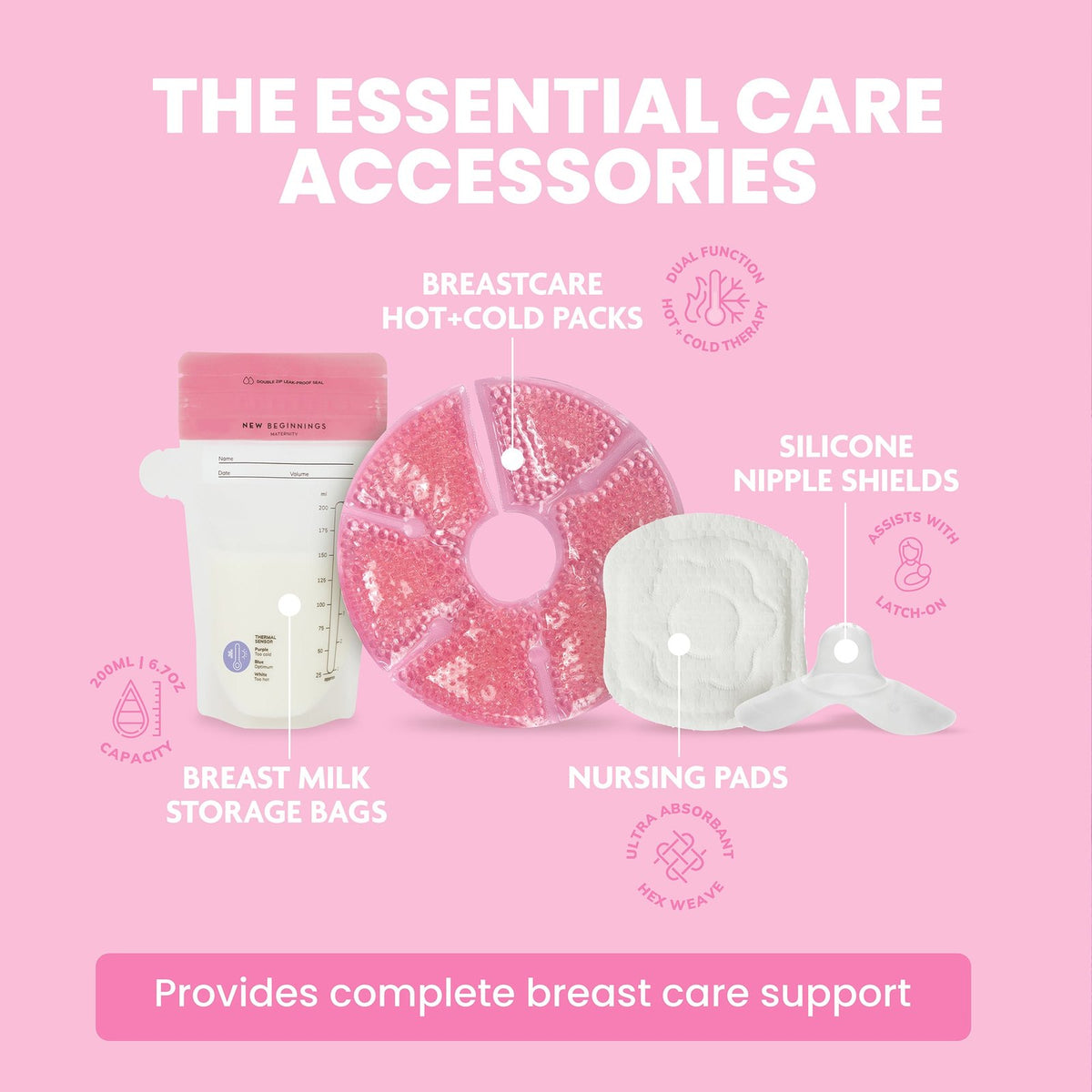 Wearable Breast Pump & Care Kit