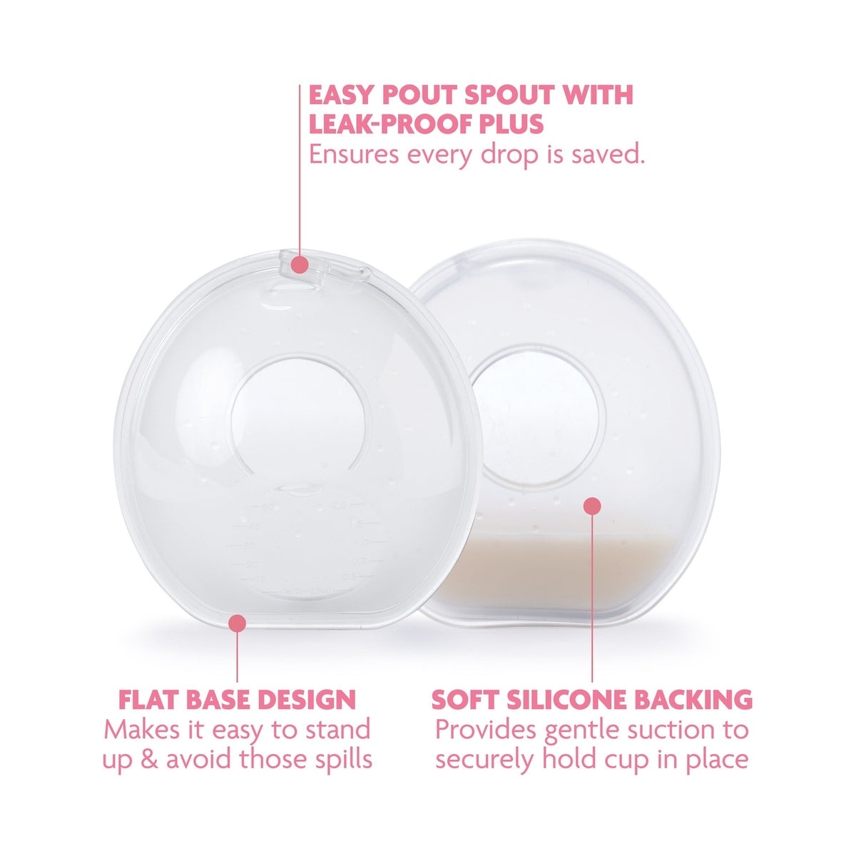 Breastmilk Collector Cups 2pk