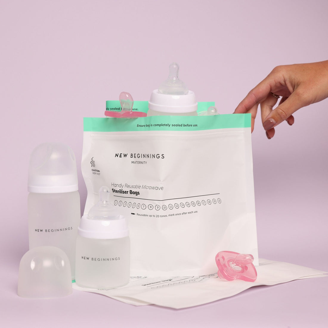 Microwave Steriliser Bags 6pk