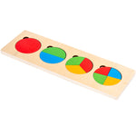 Jeu de Tri en Bois avec Formes Géométriques