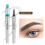 Stylo à sourcils Microblading étanche 3D 4 crayon de tatouage à pointe de fourche