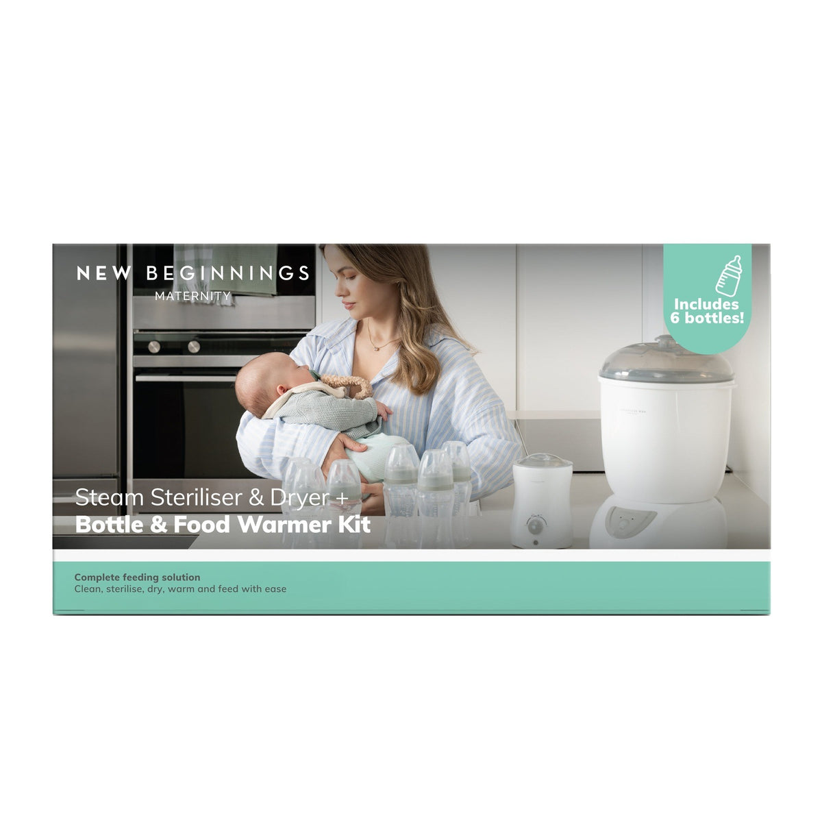 Steam Steriliser & Bottle Warmer Kit - a Baby Bunting Exclusive