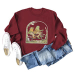 Sweat ras du cou grenouille et crapaud