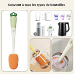 Brosse 3-en-1 multi-fonctions à manche long pour tasse