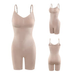 Shapewear élégant de couleur unie pour femmes