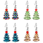 Boucles D'oreilles Sapin de Noël