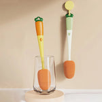 Brosse 3-en-1 multi-fonctions à manche long pour tasse