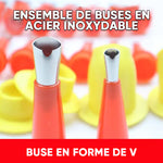 Buse en forme de V Kit de finition pour calfeutrage facile