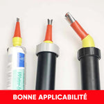 Buse en forme de V Kit de finition pour calfeutrage facile