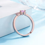 Bague de Empreinte Chat Mignon