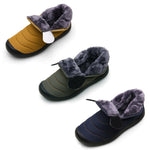 Ciaovie™ Bottes de Neige Femmes Hommes Bottines Plates Fourrées Imperméable
