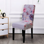 Housse de chaise multicolore en spandex