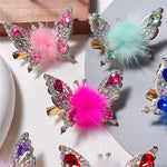 Épingle à Cheveux Papillon Volant