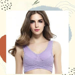Soutien-gorge en dentelle à boucle croisée sur le devant Instant Lift