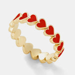 BAGUE EN FORME DE COEUR D'AMOUR
