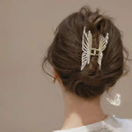 Épingle à cheveux papillon élégante