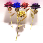 Rose éternelle - Dorée à l'or 24 carats
