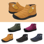 Ciaovie™ Bottes de Neige Femmes Hommes Bottines Plates Fourrées Imperméable