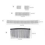 Peigne Fixateur de Finition pour Cheveux