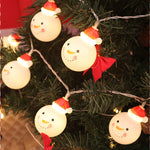 Lumières de Noël en Différent Série