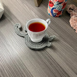 Dessous de Verre en Tricot de Cul de Chat Mignon