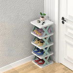 Organisateur de rangement pour étagère à chaussures multicouche