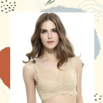 Soutien-gorge en dentelle à boucle croisée sur le devant Instant Lift