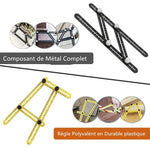 Universel Multi Angle de Mesure Règle Pliable