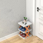 Organisateur de rangement pour étagère à chaussures multicouche