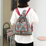 sac à dos imprimé en nylon