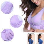 Soutien-gorge en dentelle à boucle croisée sur le devant Instant Lift