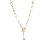 Collier Pendentif Lettre