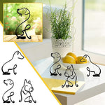Chien Art Minimaliste Sculpture