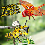 Ciaovie ™ Simulé Insecte DIY Blocs de Construction Ensemble Jouet
