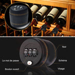 Verrouillage du Mot de Passe de la Bouteille de Vin
