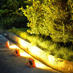 Lumière extérieure solaire portative