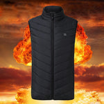Hommes Chauffé Gilet Isolé Veste