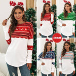 Ciaovie™ Sweat de Noël à Manches Longues