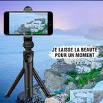 Ciaovie™ Selfie Trépied, Bluetooth Selfie Stick 3 en 1